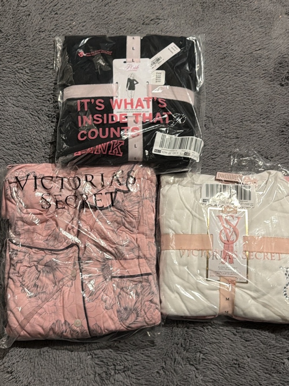 Victoria secret pajama bundles NWT